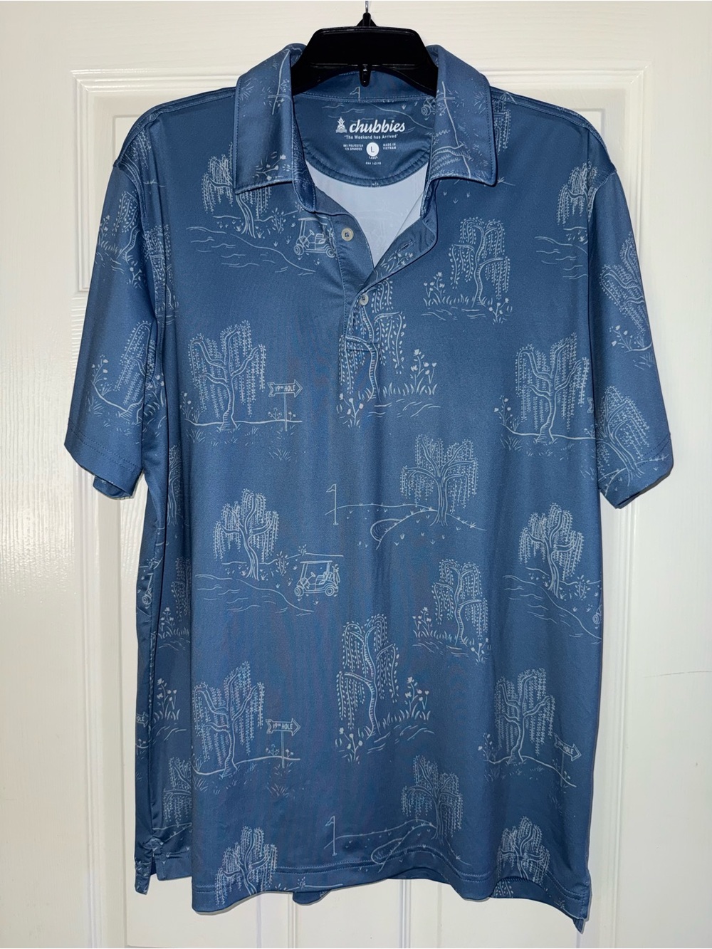 Men’s Chubbies Performance Polo Size Large